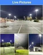 200W 240W LED Parking Lot Light with Photocell