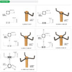 wood pole mounting bracket