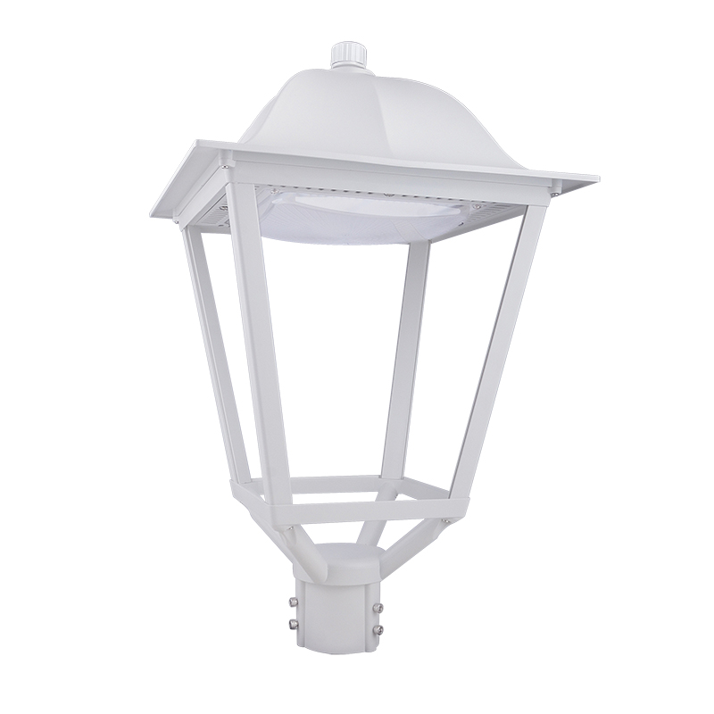 white led lantern post top light