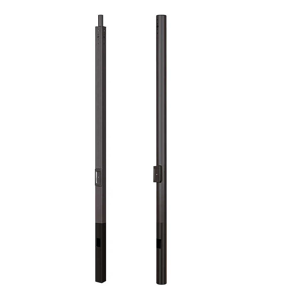 Direct Burial Light Pole 4 Inch 10FT 15FT 20FT Stainless Steel Parking Lot Poles for Residential and Commercial Use